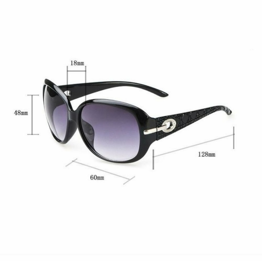 NWT Black Glitter UV Protection Sunglasses - Picture 2 of 14